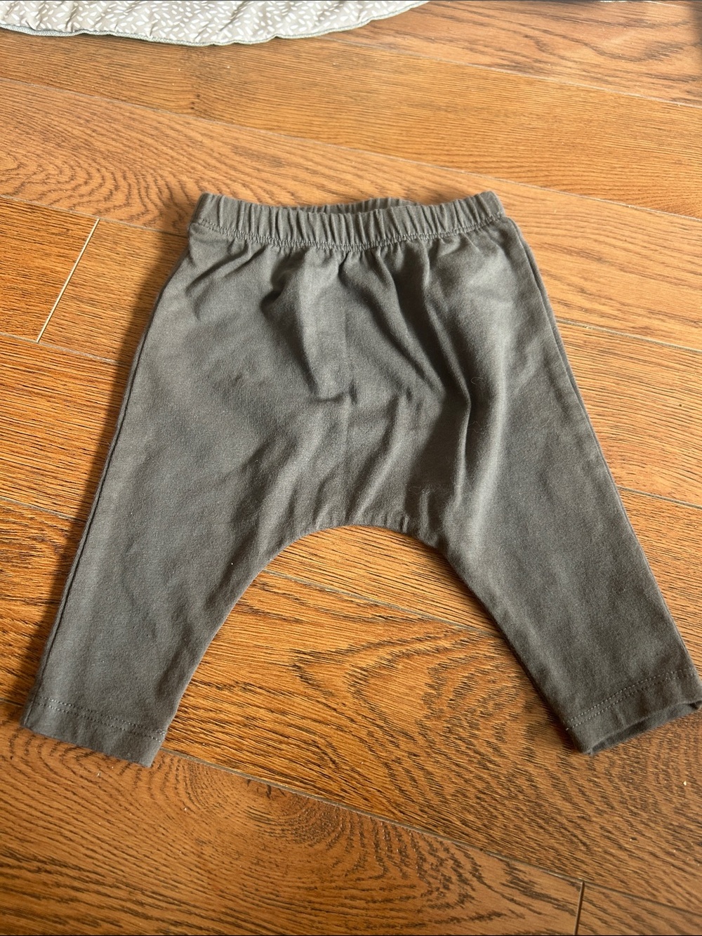 Baby boy Gray Stretch Cotton Jogger Pants